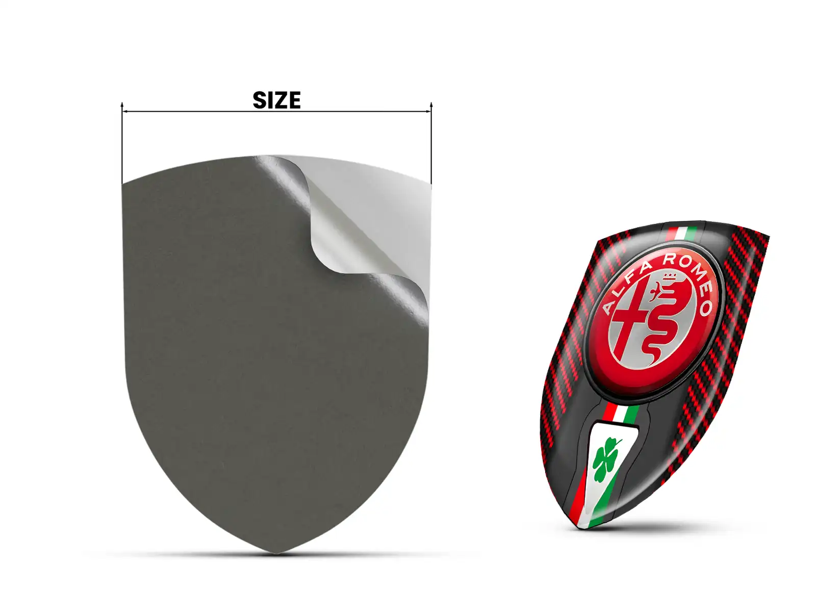 Alfa Romeo Stoßsticker Auto Edition Tuning Maximal